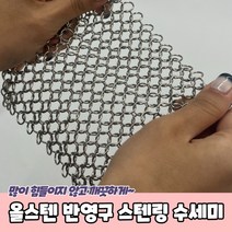 올스텐 반영구 스텐링 수세미
