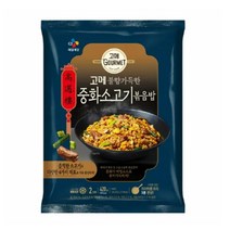 CJ더마켓 탕비실 업소용 식당용 PC방 탑티어 고메 중화소고기볶음밥 간편식 컵밥 국밥 냉동밥 솥밥 점심 도시락 420G, 43개
