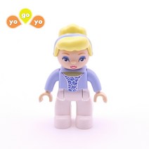 요고요 듀플로 호환 동물 사람 공룡 피규어, C.사람-36. 공주 2