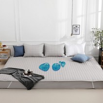 순면 누빔 패밀리 침대 방수패드 방수매트 SS+Q 260x200, 상세설명 참조