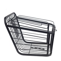 자전거 앞뒤 바구니 전동차 자전거바구니 철재 장바구니추가 굵직한 뚜껑포함 리바운드 블루, C01-일반형, T02-사각파이프 광주리나사 부품