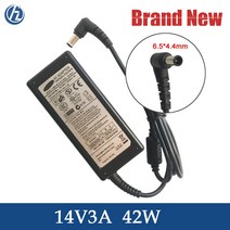 어댑터 삼성 호환 LCD 모니터용 AC DC 전원 14V S24D300H LS24D300HS ZA Ac 3a, [02] EU, 02 EU