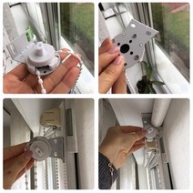 알루미늄블라인드방수 사무실 28mm 수동 롤러 블라인드 비드 체인 커튼 셔터 액세서리 지퍼 volet roulant