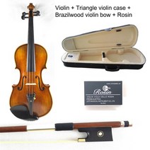 취미 악기 바이얼린Antonius Strad Viotti 1709 전문 바이올린 4/4 #2861 악기 스트라디바리우스 유럽 가문, 01 case1 plus bow1