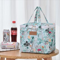 iPSTO 캐릭터 쿨러백 27cm 여름 아이스박스 보냉백 보냉가방, 에펠