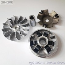 스쿠터 모 페드 atv 쿼드 gy6 125 gy6 150 cc 152qmi 157qmj 1p52qmi 1p57qmj 용 variator setvariator pulley kit, 없음