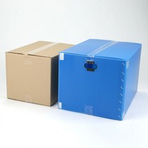 [우리사이] 이사박스 5호/플라스틱 이삿짐 택배 단프라박스 이사용 포장 상자 수납함 대형 물류창고 we, 이사박스 5호 그레이