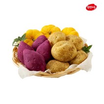 햇쌀마루 냉동 디저트 리얼 감자빵 고구마빵 단호박빵 3봉 카페 디저트 메뉴 추천, 감자빵 90g 15개입 X 3봉