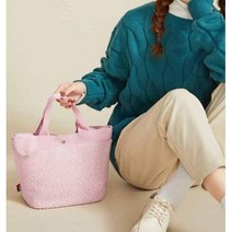 laterior 양털 토트백