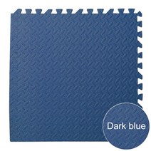 다용도 헬스장 층간소음 매트 12p 1set 1.2cm/2.5cm 2PCS 요가 보호 매트 체조 운동 EVA 바닥 체육관 홈 피, 01 Dark blue_01 30X30X1.2 CM