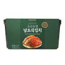피코크 조선호텔 남도식김치 1.9kg, 1개, 상세설명 참조