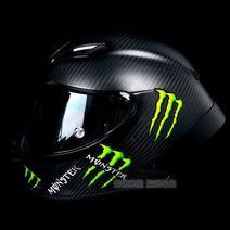 HTM Monster 헬멧 튜닝 스티커 하이바 데칼 장식 몬스터, 옵션1번