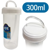 덕신 빨대컵(300ml)병원물컵 빨대물병 환자용 PP빨대, 본 상품 선택하기
