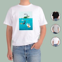 아토가토 해녀 제주 힐링여행 한라산 귤 티셔츠
