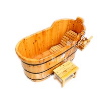 나무 욕조 가정용 우드 자쿠지 일본식 풀빌라 펜션, 길이 1.4m/폭 63cm/높이 73cm