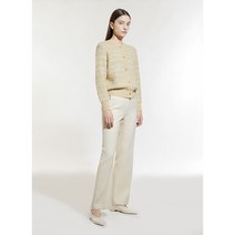 쉬즈미스 라운드넥 트위드 가디건 SSKCDM41090