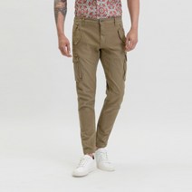 21FW[지아니루포]슬림핏 ONTARIO 빈티지워시드 카고팬츠