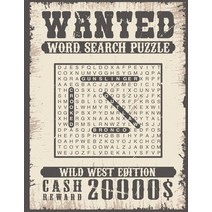 Word Search Puzzle - Wild West Edition Paperback, Independently Published, English, 9798651057184