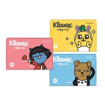 크리넥스 여행용티슈 50매, 180개