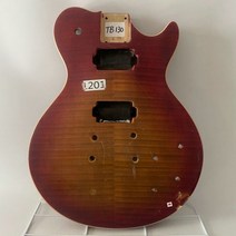 일렉 미니 사일런스 Schecter-오리지널 SGR LP 기타 DIY 기타 바디 솔리드 배스우드 미완성 슈어페이스 손상, 39 인치