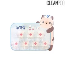 PGM1*^몰루미 7구 레오 투약함 DIY 440x360mm 물함 약함 어린이집함 케이스 벽인테리어 유치원장식 집장식 약통^*1췤pgm