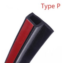태사테이프 2M 모양 D B P Z 자동차 도어 고무 씰 트렁크 후드 씰링 스트립 EPDM 소음 차단 방진, [02] WHITE