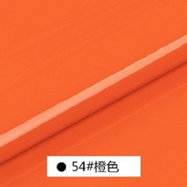 0.7mm 138cm 가방 가죽 직물 에나멜 백 pu 모조 diy 광택 합성 피혁, 오렌지