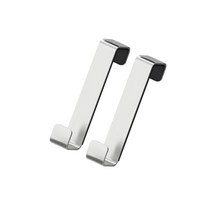 이케아 LILLANGEN릴롱엔 문걸이행거 스테인리스 2개입, 개