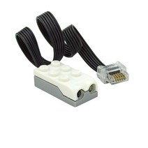 레고 호환용품 전원 기능 부품 중간 모터 EV3 WEDO 2.0 빌딩 블록 기술 호환 45303 Electri Toys Leduo, 02 distance sensor