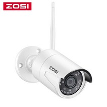 ZOSI 1080p HD 2.0MP 무선 IP 네트워크 카메라 ZOSI 무선 NVR 키트용 비바람에 견디는 야외 cctv 카메라, 카메라 B 12V1A 전원, 협동사, AU 플러그