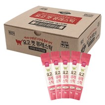 요고 퓨레스틱 짜먹는 츄르 고양이간식 12g, 연어&오리, 300개입