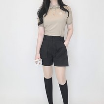 티앤드골프 여성 골프 여름 빅포켓 반바지 연습복 필드룩 라운딩룩