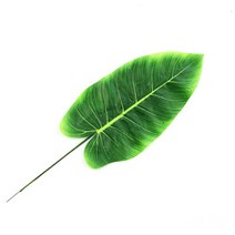 생활살림 인테리어 및 촬영소품 인조 조화 나무 꽃 장식, 인테리어 나뭇잎 Canna