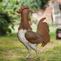 파파모미 정원 전원주택 마당 옥상정원 화단 꾸미기 인테리어 수탉