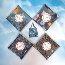 접이식 휴대용 장바구니 편의점 가방 쇼핑백 단체 두꺼운 210D옥스포드천, 네이비s