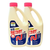 하수구 머리카락제거 세제 펑크린 1L 세면기뚫어뻥 세면기배수구막힘 청소 1개, 6개