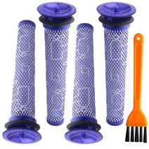 다이슨청소기 185mm225mm 강모 브러시 롤러 프리 필터 틈새 도구 v6 동물 솜털 dc59 dc62 148, 4 프리 필터