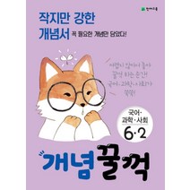 개념꿀꺽 초등 국어 과학 사회 6-2(2021):작지만 강한 개념서 꼭 필요한 개념만 담았다!, 천재교육