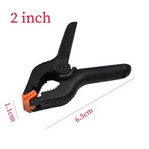 목공용품 2/3 인치 목공 고정 클립 핸드 툴 클램프 하드 그립 래칫 릴리스 스퀴즈 DIYhand Carpenter Tool Clamp, 01 2inch, 10pcs