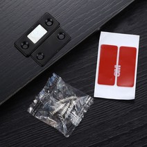 슬림 자석 캐치 마그네틱 마그넷 도어 스토퍼 빠찌링 가구 캐비닛 찬장 도어 부속 클로저 블랙