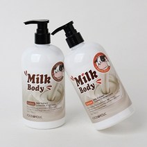 (1+1)밀크 우유 바디클렌져.로션 500ml 택1, 바디로션 2개, 바디로션 2개
