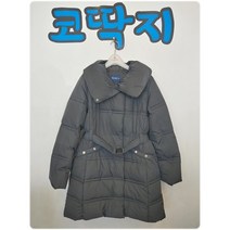 여0777/ 베이직하우스정품 중고 롱 패딩 코딱지구제