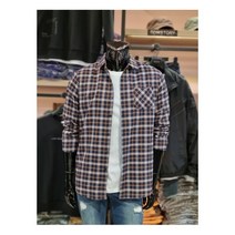 [톰스토리] [W몰 ] 골든 체크 셔츠 남방 Y197M2931A 58B2