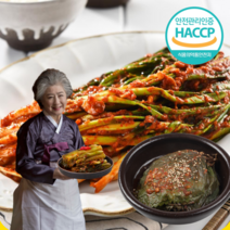 먹사부 100% 국내산 파김치 깻잎 부추 갓김치 우리농산물 육수 양념 1kg 2kg 3kg 5kg 10kg, (C)깻잎김치2kg, 1개