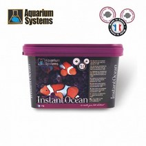 instant ocean 인스턴트오션 해수염 한강아쿠아 한강수족관 수족관용품 아쿠아포레스트 인스턴트오션해수염 아쿠아포레스트해수염 해수어키우기 해수항소금 리, 4kg, 1개