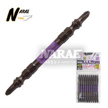 아넥스 강력 슬립 토션 비트 세트 10pcs(40V대응) ABRS-14M 2x85 ANEX, 1개
