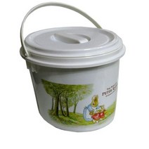 스텐 잔반통 음식물 쓰레기통 수거 짬통 음쓰통 2.5L, 단품