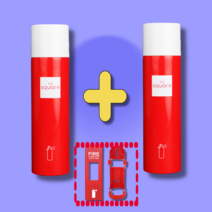 한문철 한블리 예쁜 차량용소화기 가정용 캠핑 뿌리는 소화기 스프레이 350ml, 1+1(2개)