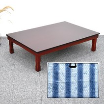 남원춘향공방 남원 교자상 제사상 밥상 집들이상 접이식 1200x800, 1세트, 춘향 이조(캡) 4자+누빔커버