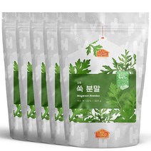 비옴 100% 쑥가루, 300g, 5개, 300g